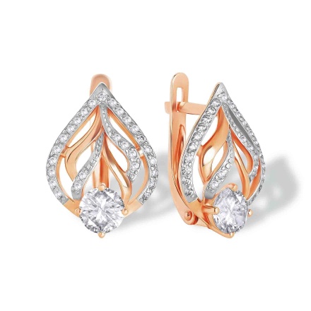 Women Modern Rose Gold Plated Hoop Earrings at Rs 391 | Hoop Earring | ID:  2850358234012