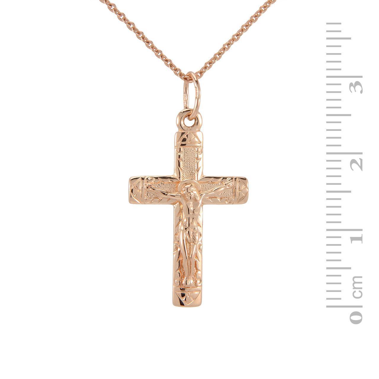 Orthodox Cross Pendants | Greek Catholic cross | Golden Flamingo