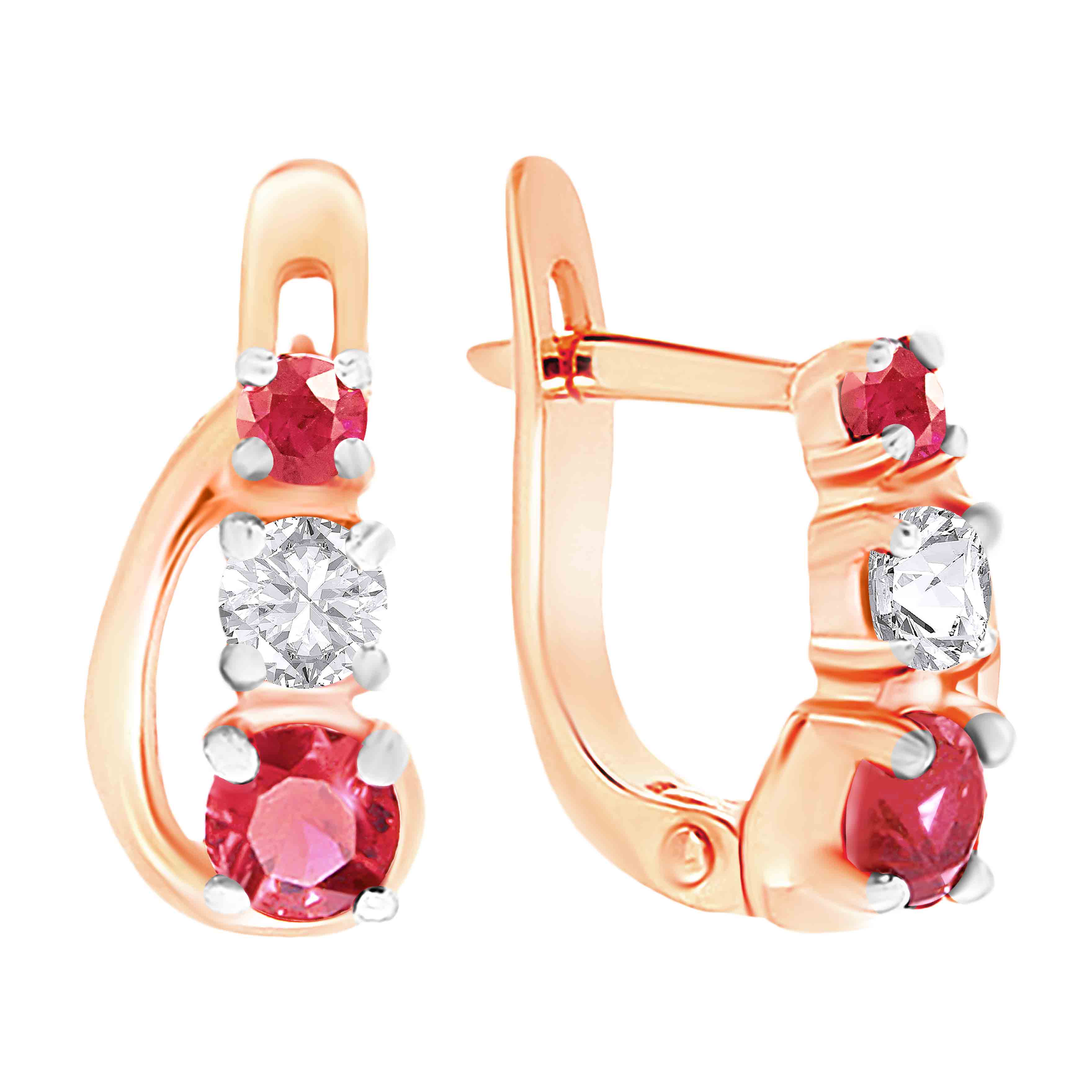 Children's deals ruby earrings