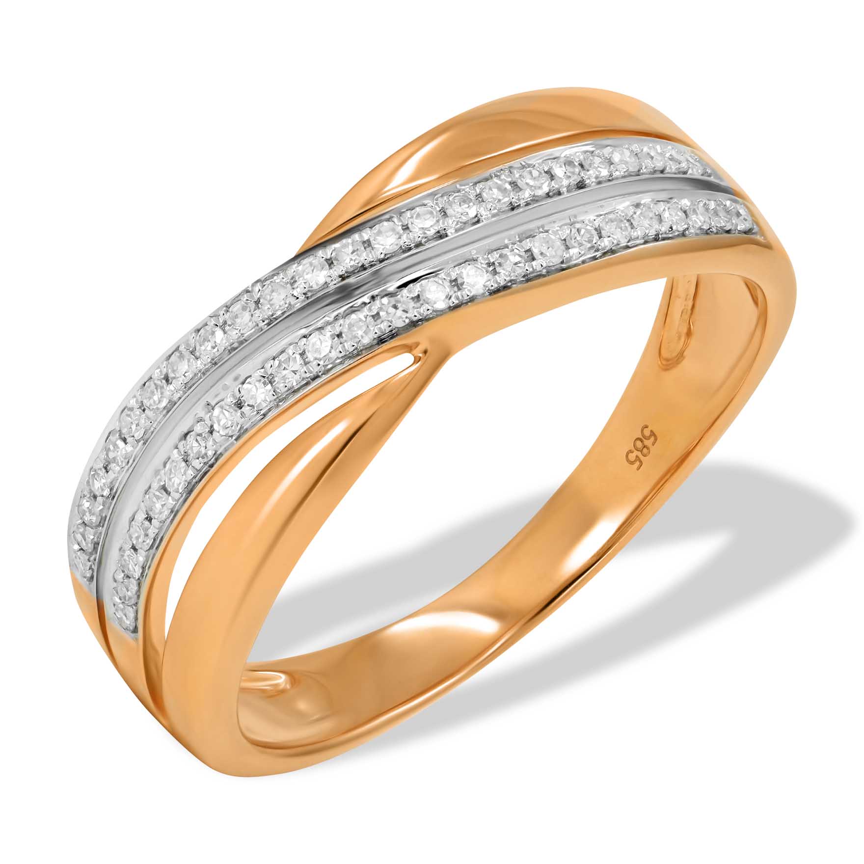 Multistone 14k Gold Ring Gift Idea Minimalist Ring - Etsy