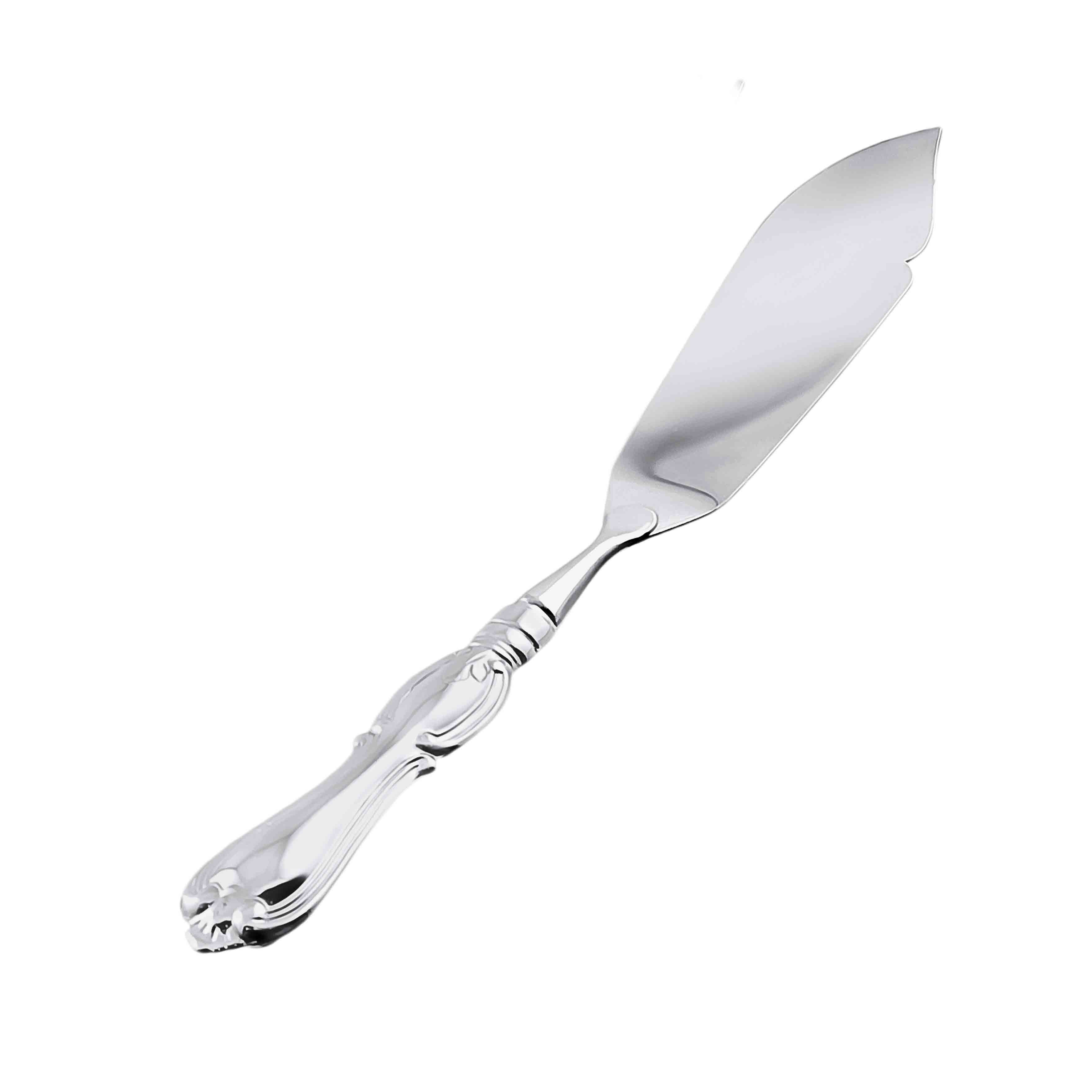 Silver fish serving knife