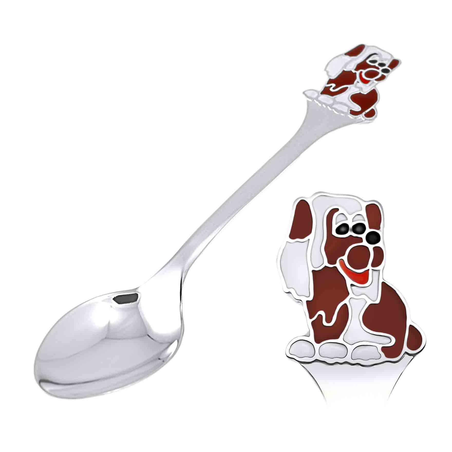 Silver Bunny Baby Spoon - Templeton Silver